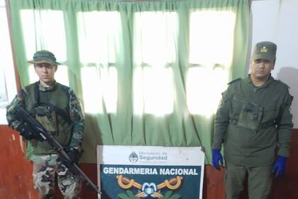 Las dos mochilas que contenían los 17 kilos de cocaína