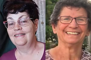 Las dos rehenes liberadas por Hamas.