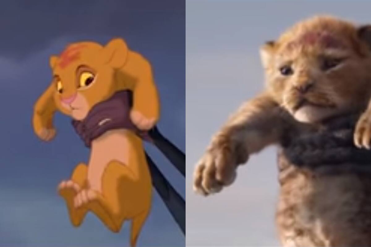 Las dos versiones de El rey León