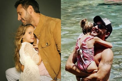 Las dulces fotos que publicó Vicuña por el cumpleaños de Magnolia (Foto: Instagram @benjaminvicuna.ok)