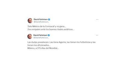 Las duras críticas realizadas por el periodista en su cuenta