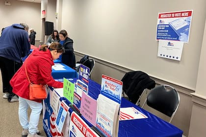 Las elecciones en Estados Unidos se realizan el martes 5 de noviembre de 2024 y los votantes deben hacer un registro para participar