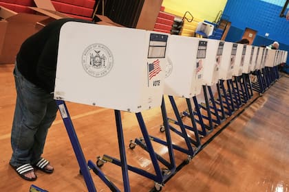 Las elecciones primarias de Nueva York 2026 se celebran este martes 23 de junio (AP Foto/Richard Drew)