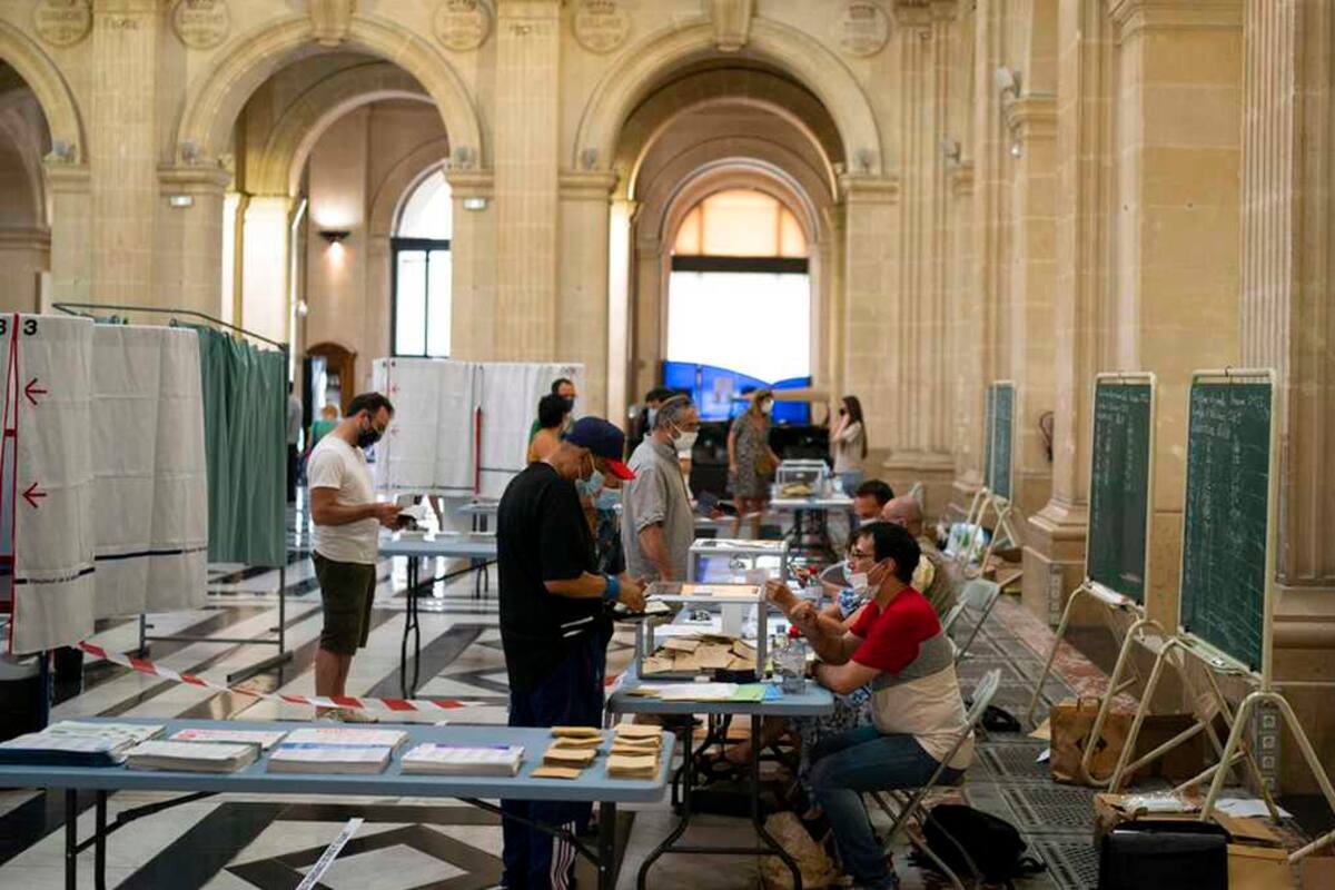 Las elecciones regionales celebradas este domingo en Francia, estuvieron marcadas por una alta abstención