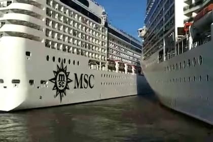 Las embarcaciones que colisionaron pertenecen a la misma empresa