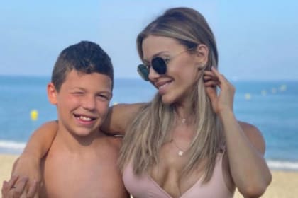 Las emotivas palabras de Evangelina Anderson por el cumpleaños de su hijo Bastian