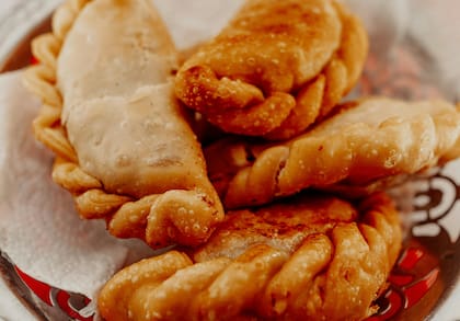 Las empanadas de carne pueden ser fritas o al horno