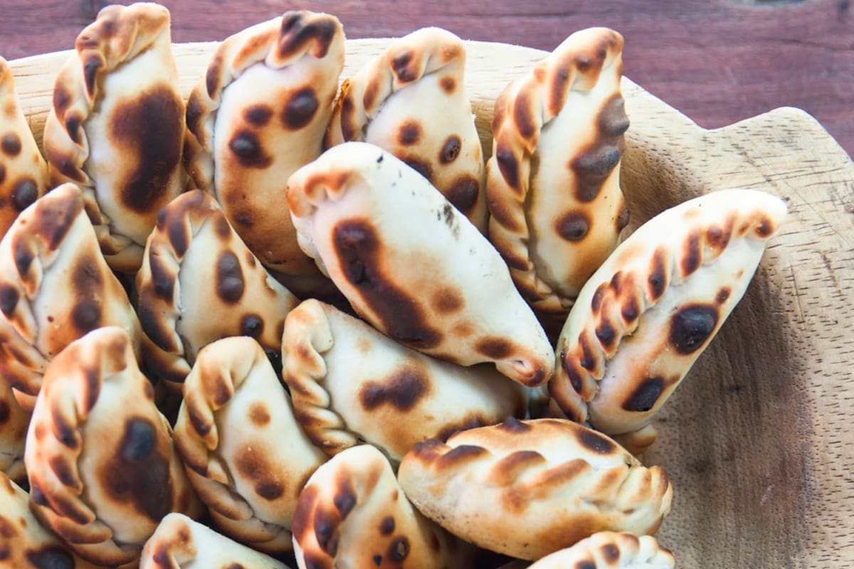 Las empanadas de El Bodegón de San Lorenzo, en Salta.