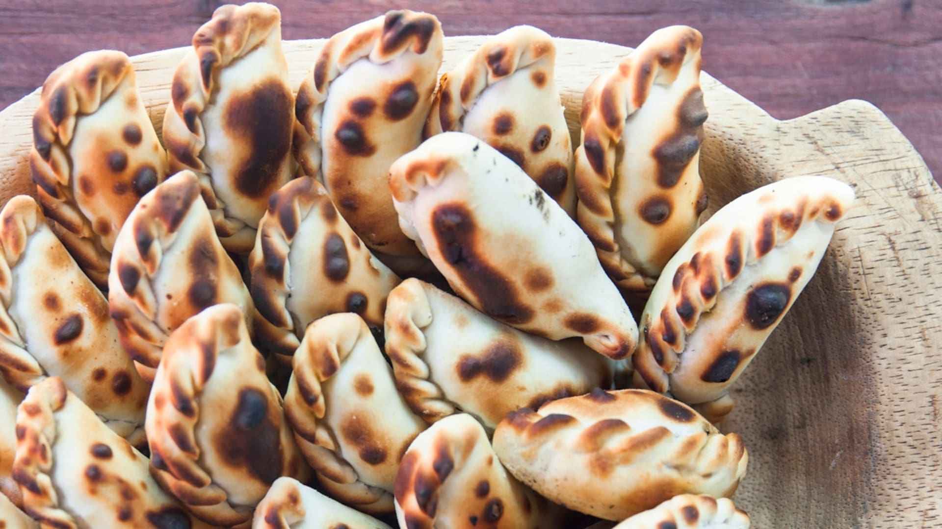 Las empanadas de El Bodegón de San Lorenzo, en Salta.
