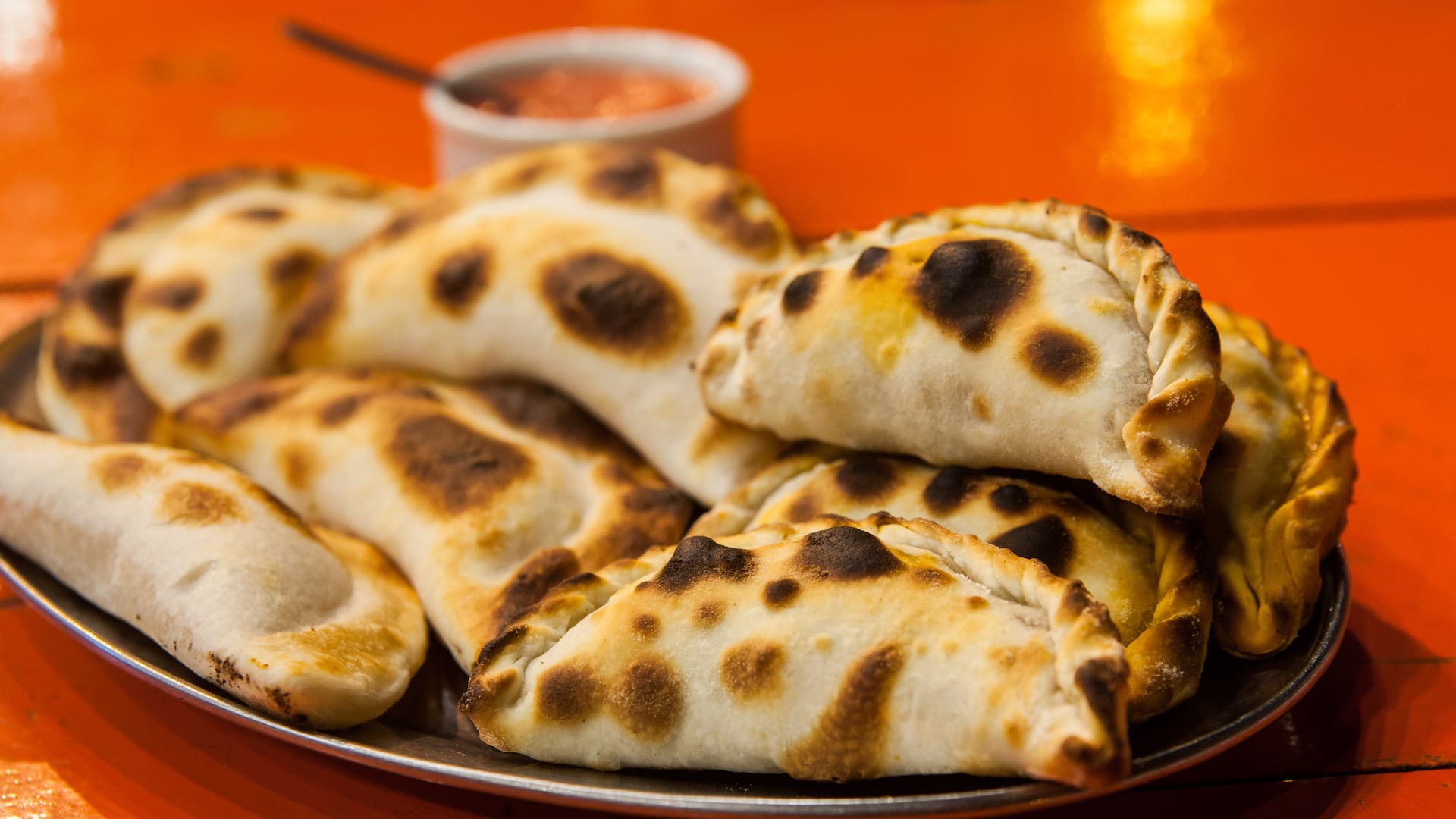 Las empanadas de La Tacita.