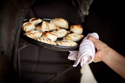 Las empanadas de Valeria Kraus.