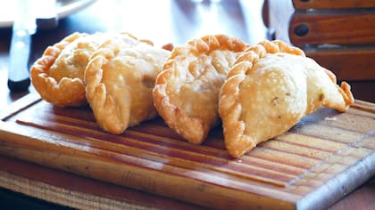 Las empanadas, una de las especialidades de El Viejo Almacén