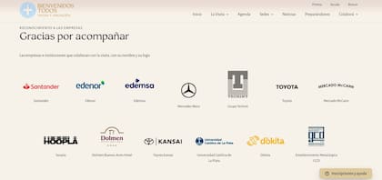Las empresas que patrocinan la llegada de León XIV