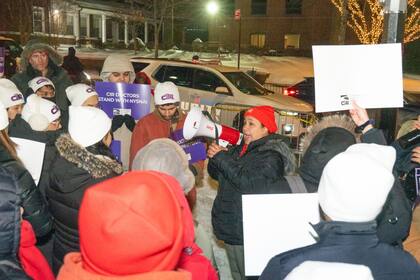 Las enfermeras de Nueva York reclaman la salida del ICE de los hospitales