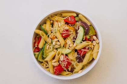 Las ensaladas con pasta fría es una propuesta cada vez más expandida en diversos restaurantes