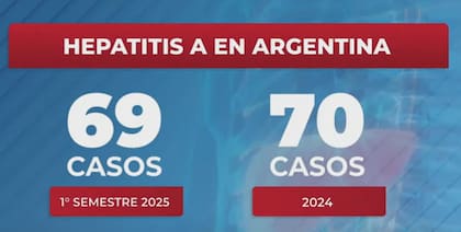 Las estadísticas que compartió el Ministerio de Salud