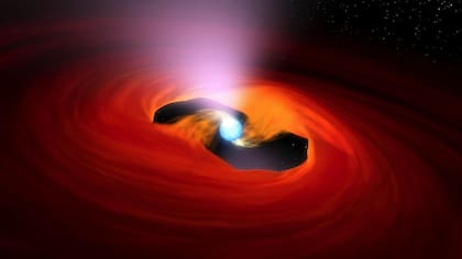 Las estrellas de neutrones se forman después del colapso de una estrella masiva (Wikimedia Commons/NASA)