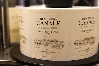 Las etiquetas de la bodega están muy bien diseñadas.