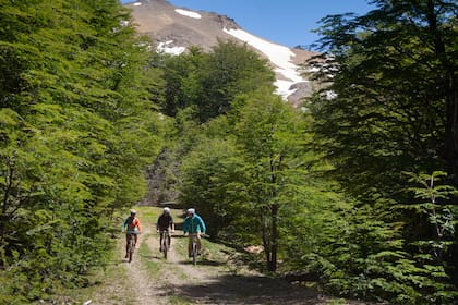 Las excursiones en mountain bike son una de las actividades estrella.