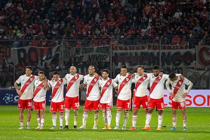 Las expresiones y el lenguaje corporal de River durante la tanda de penales contra Patronato fue profundamente desciptivo acerca de su año