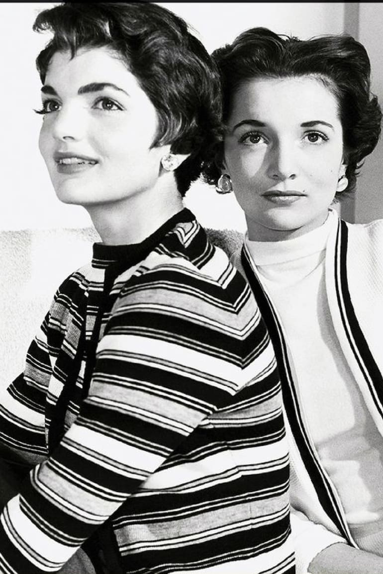 Las fabulosas hermanas Bouvier: Jackie y Lee en la tapa del libro