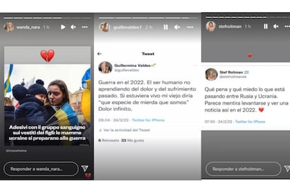 Las famosas argentinas expresaron su tristeza (Fuente Instagram)