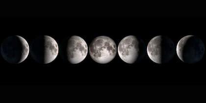 Las fases de la Luna