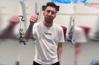 De culé a merengue. La frase de Messi a Nadal por el premio Laureus