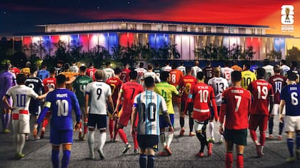 Las figuras de los distintas selecciones se preparan para el sorteo del Mundial