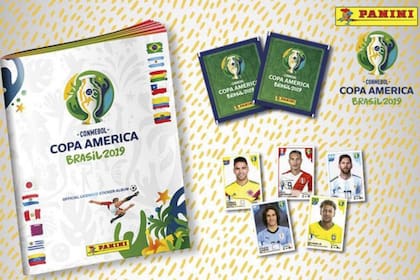 Las figuritas de la Copa América 2019 están disponibles desde los últimos días de marzo