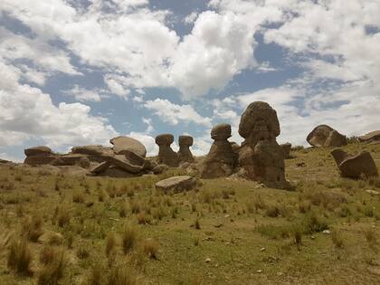 Las formaciones de la zona tienen 400 millones de años.
