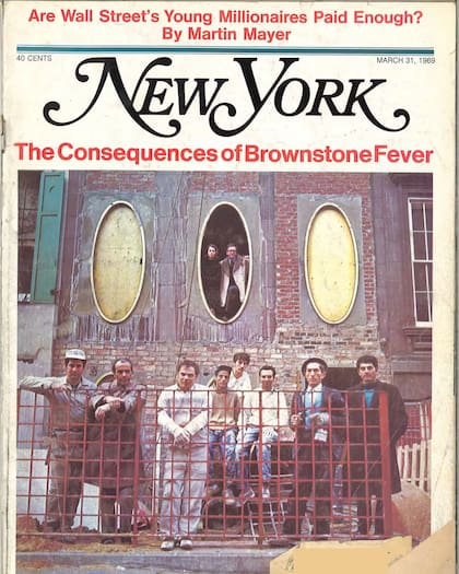 Las fotografías de la casa durante su renovación en 1969 aparecieron en la revista ‘New York Magazine’