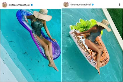Las fotografías que compartió Nicole Neumann generaron cientos de críticas por parte de sus seguidores en Instagram