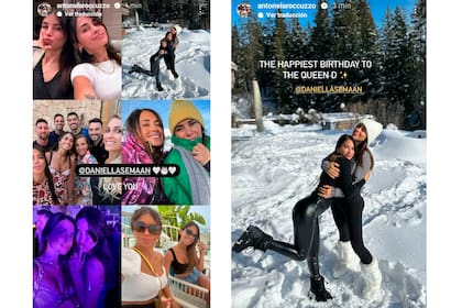 Las fotos con las que Anto Roccuzzo decidió celebrar el cumpleaños de su mejor amiga