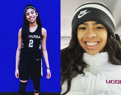 Las fotos de Gigi que subió Kobe Bryant a su cuenta de Instagram el día del cumpleaños de 13 de la adolescente