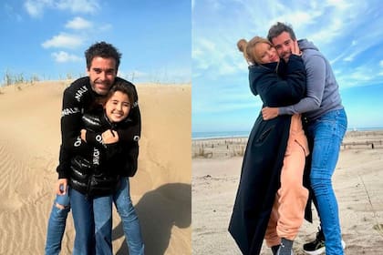 Las fotos de la escapada de Nico Cabré, Rocío Pardo y Rufina (Captura: Instagram)