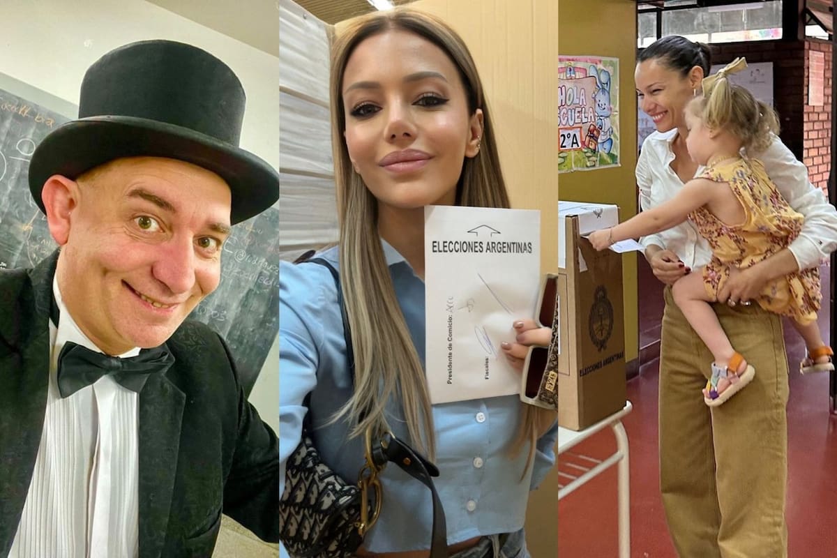 Las fotos de los famosos que participaron en este Balotaje 2023