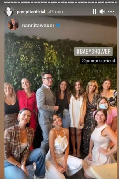 Las fotos del baby shower de Pampita Ardohain que despertaron polémica y críticas