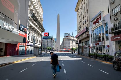 Las fotos del primer fin de semana de cuarentena en Buenos Aires