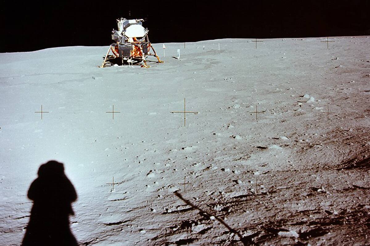 Las fotos menos conocidas de la llegada del hombre a la Luna
