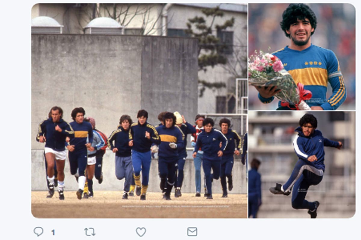 Las fotos nunca vistas de Diego Maradona