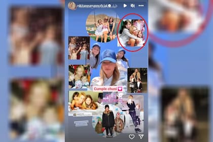 Las fotos sin Indiana que compartió Nicole Neumann por el cumpleaños de Sienna