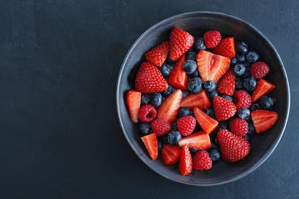Las fresas, frambuesas y blueberries tienen bajo contenido de azúcar