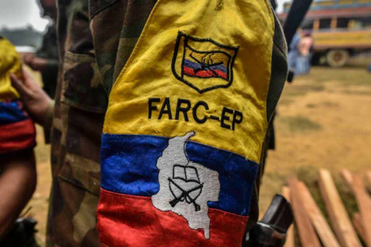 Las "Fuerzas Armadas Revolucionarias Colombianas", una de las facciones alcanzadas por la medida del Gobierno