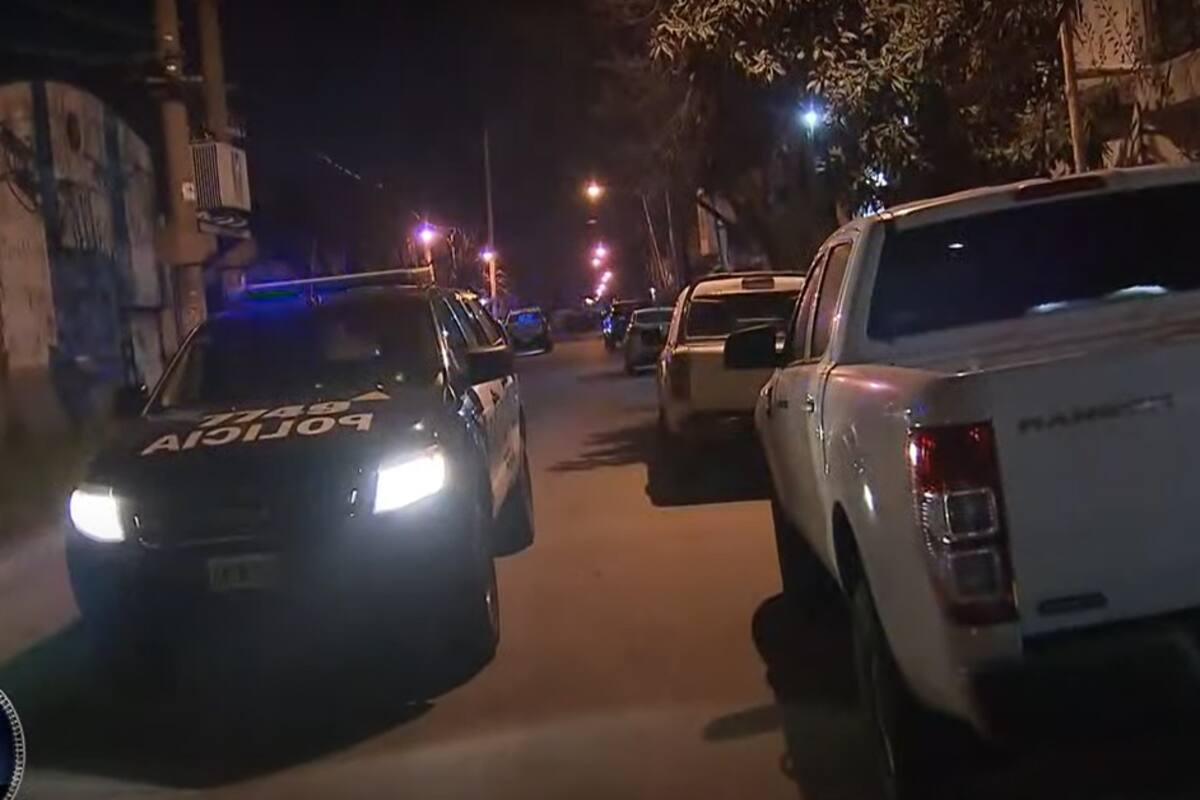 Las fuerzas de seguridad llegan al lugar del hecho