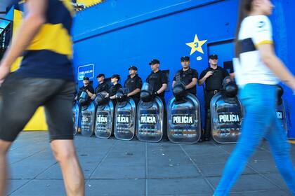 las fuerzas de seguridad porteñas desplegarán un total de 1.100 efectivos en las inmediaciones del estadio del Xeneize