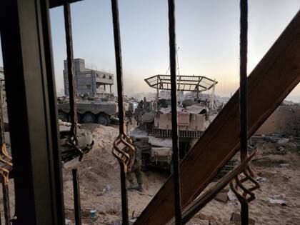 Las fuerzas israelíes combaten cuerpo a cuerpo contra Hamas