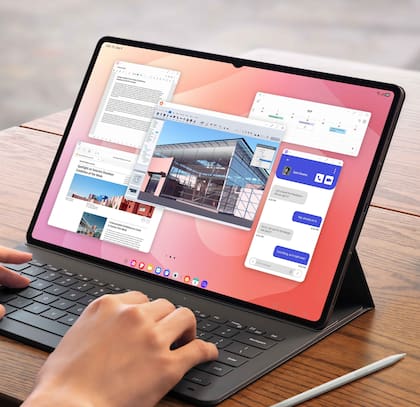 Las Galaxy Tab S11 y S11 Ultra se venden en el país con la funda con teclado y el lápiz para escribir en pantalla