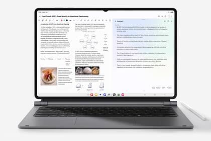 Las Galaxy Tab S12 se venden en combos con fundas que incluyen un teclado y las transforman en notebooks con Android 17