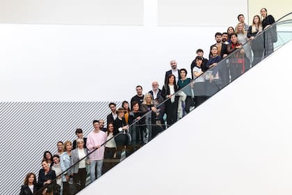 Las galerías que suelen participar de arteba, en una de las presentaciones de la feria en Malba